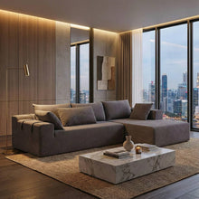 Rin L-Shaped Modular Sectional – Gray