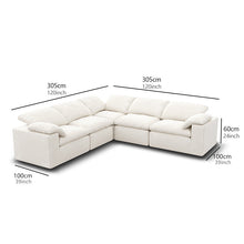 Kumo L-Shaped Corner Sofa – 5-Seater