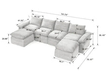 Natsu U-Shaped Sectional Sofa