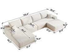 Haru U-Shaped Sectional Sofa