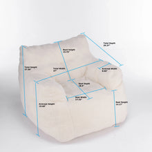Momo Tufted Bean Bag Chair