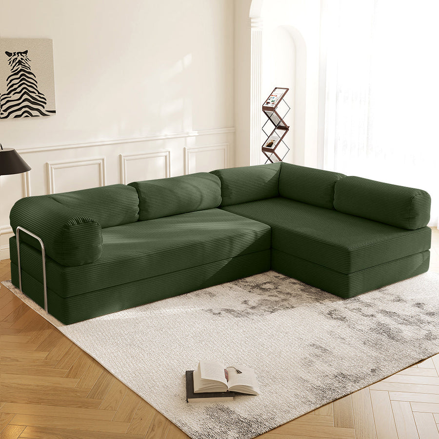 Suki L-Shaped Sofa Bed