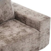 Kinu U-Shaped Velvet Sectional