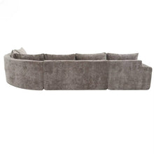 Kinu U-Shaped Velvet Sectional