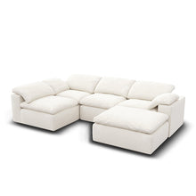 Kumo Corner Sofa with Ottoman – 4-Seater, Layout A
