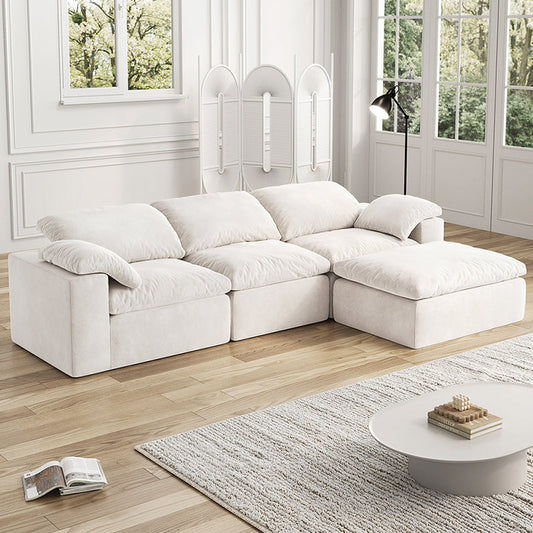 Kumo Modular Sofa – 3-Seater with Ottoman