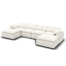 Kumo Modular Sofa – 4-Seater with 2 Ottomans