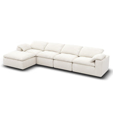 Kumo Modular Sofa – 4-Seater with Ottoman