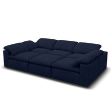 Kumo Modular Sofa – 6-Seater – Blue