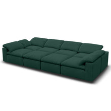 Kumo Modular Sofa – 8-Seater – Green